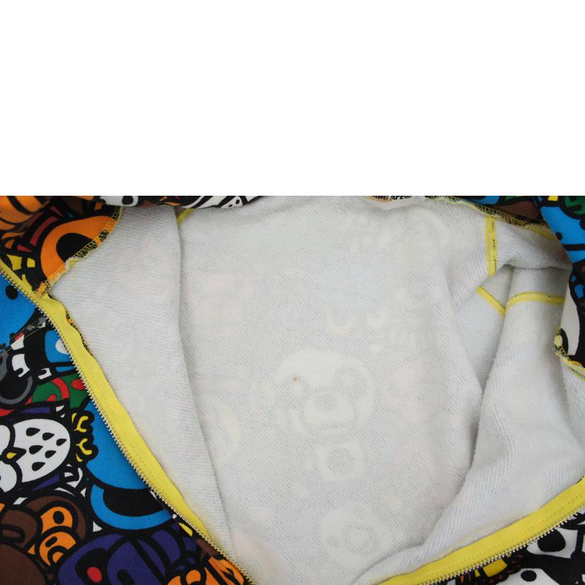 A　BATHING　APE アベイジングエイプ/アニマルサファリフルジップパーカー//Bランク/76