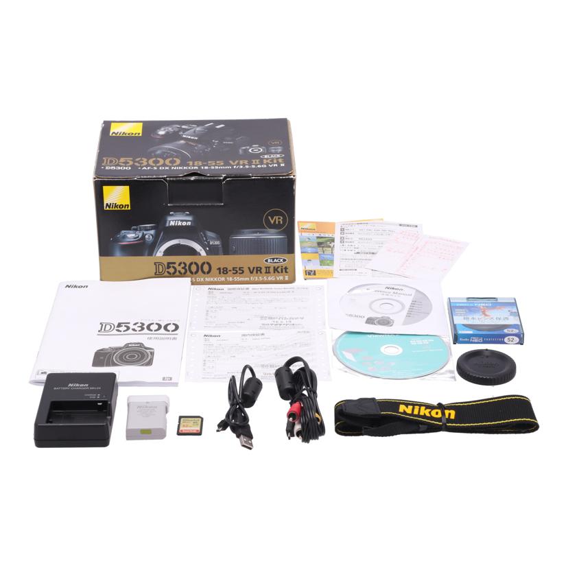 Nikon ニコン/デジタル一眼/D5300 18-55 VR 2レンズキット//2316457/Bランク/65