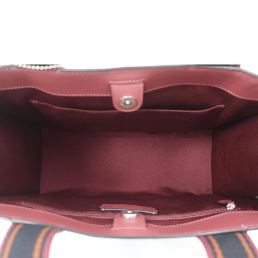 COACH コーチ/デンプシー　キャリーオール・シグネチャー　ジャガード・ストライプ　2WAY　トート/C2477-CU994//ABランク/65