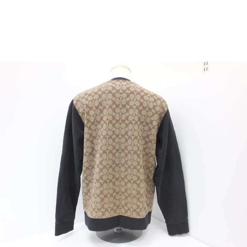 COACH ｺｰﾁ/◇シグネチャー柄長袖／茶180／106A/C7816//Bランク/88