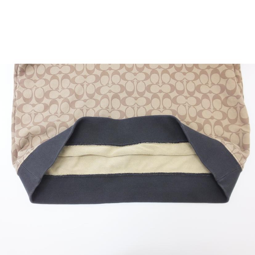 COACH ｺｰﾁ/◇シグネチャー柄長袖／茶180／106A/C7816//Bランク/88
