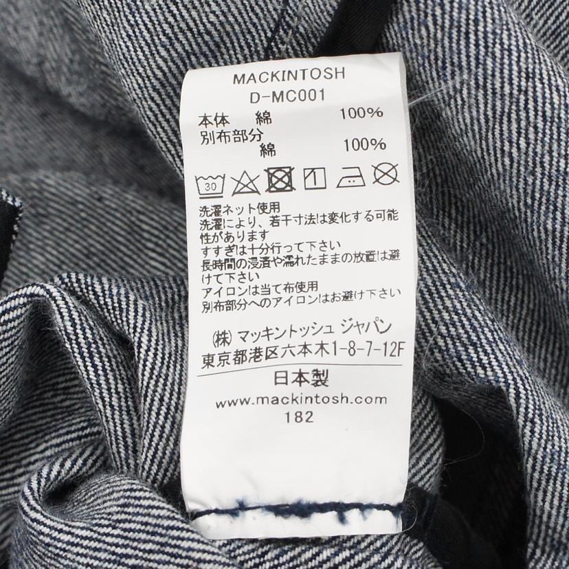 MACKNTOSH マッキントッシュ/コットンデニムステンカラーコート/D-MC001//ｻｲｽﾞ:38/ABランク/91