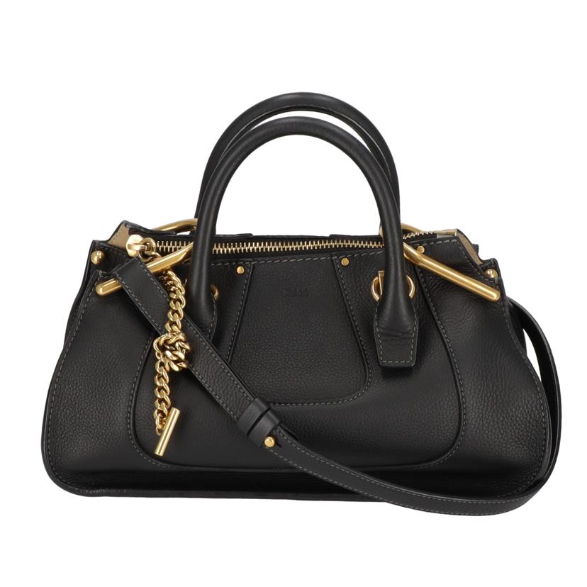 Chloe クロエ　エテル　2WAY ショルダーバッグ　黒　本革 Chloe クロエ エテル 2WAYバッグ ブラック｜結婚式