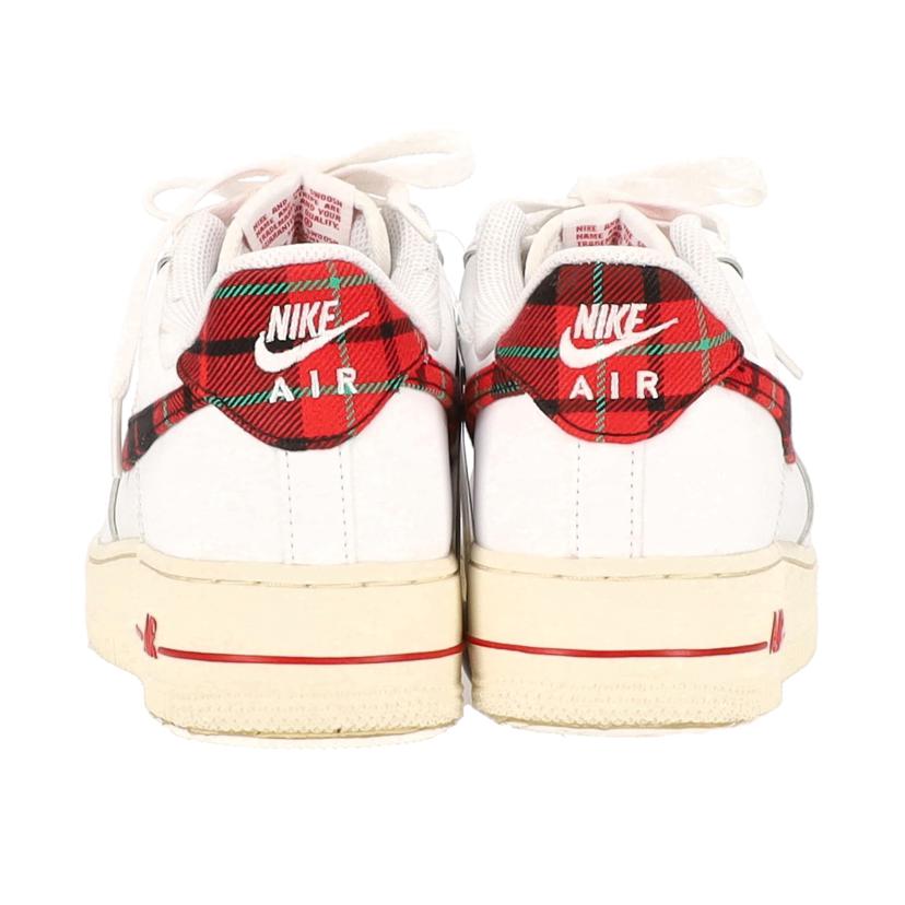 nike　 ナイキ/air　force　1　low　白xチェック/DV0789-100//Aランク/78