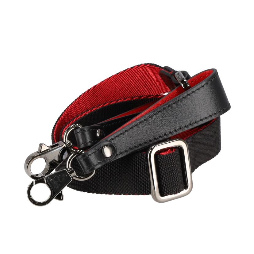 C．Louboutin クリスチャン・ルブタン/キピドック2WAYブリーフケース／ブラック×レッド系/3195043//Aランク/18