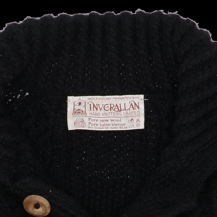 INVERALLAN INVERALLAN/3Aランバーカーディガン／茶タグ／スコットランド製／希少//ABランク/88