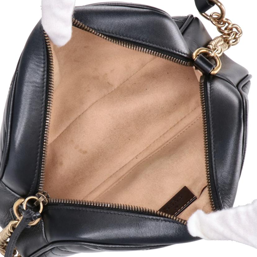 GUCCI グッチ/GGマーモント／レザーショルダーバッグ/447632//520***/Aランク/91