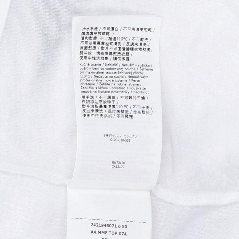 MAX　MARA マックスマーラ/コットンTシャツ／ドッグプリント/2421946071//SAランク/18
