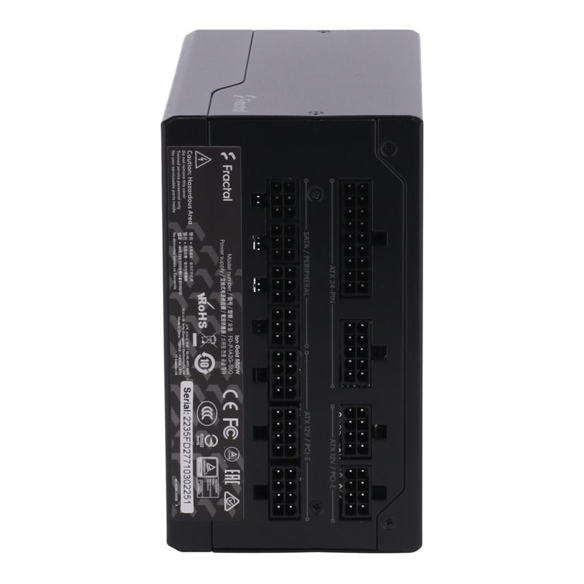 Fractal　Design　 フラクタルデザイン/電源ユニット／ION　Gold　550W　/FD-P-IA2G-550//2235FD27710302251/Bランク/62
