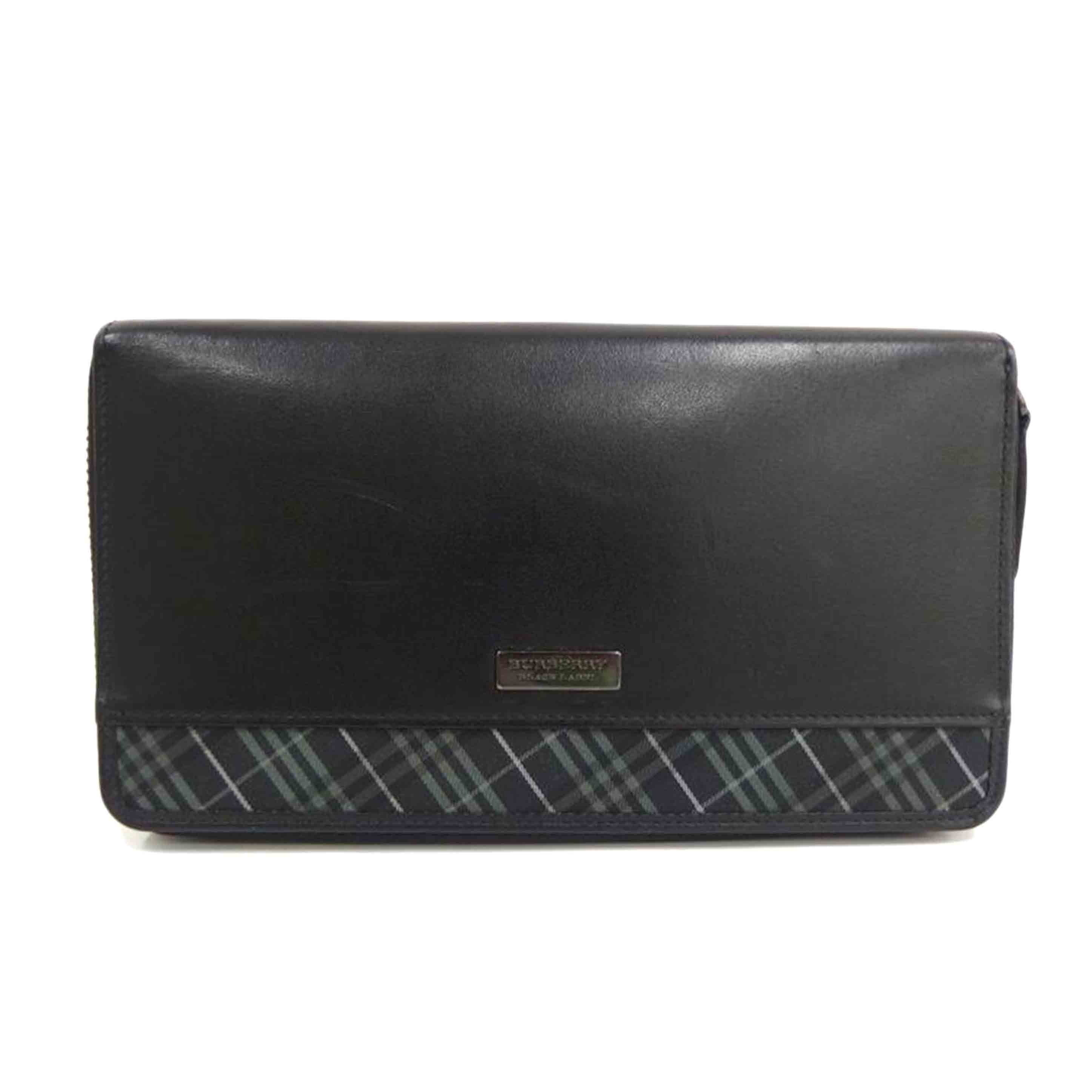 BURBERRY ﾊﾞｰﾊﾞﾘｰ/ラウンドジップ財布//Bランク/82