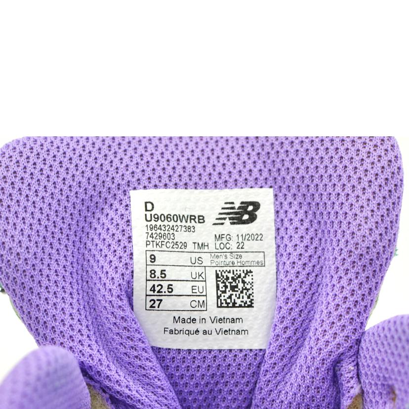 NB ニューバランス/9060／マルチカラー/U9060WRB//ｻｲｽﾞ:27cm/Aランク/75