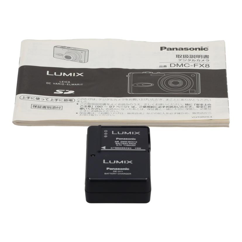 Panasonic パナソニック /デジタルカメラ（オールド）/LUMIX/DMC-FX8//EN6AD04135R/Bランク/62