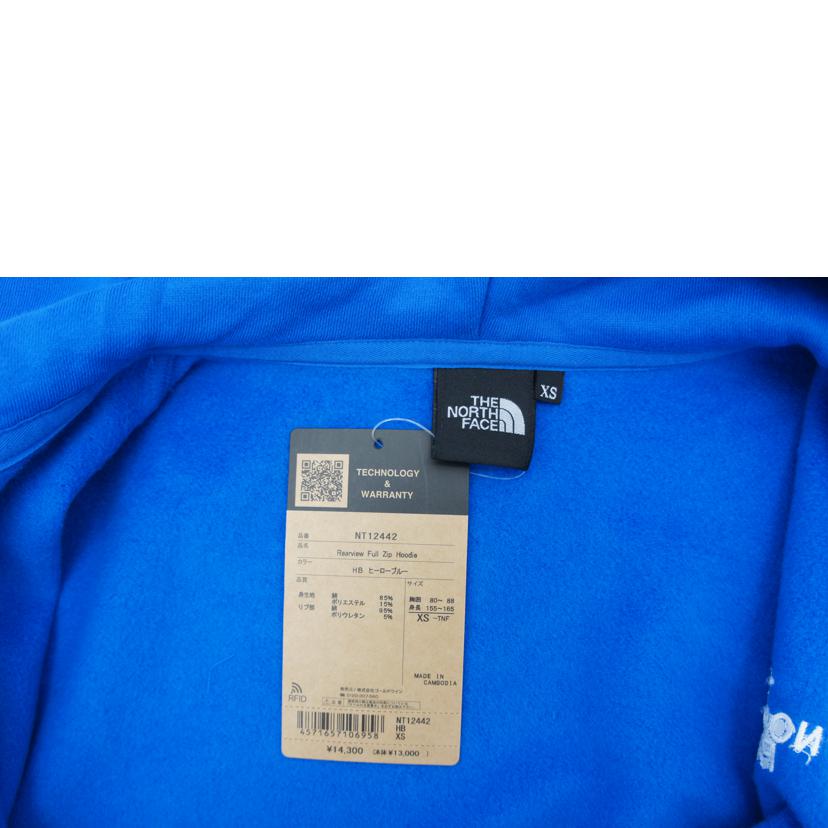 THE NORTH FACE ザ ノース フェイス/Rearview Full Zip Hoodie/NT12442//SAランク/67