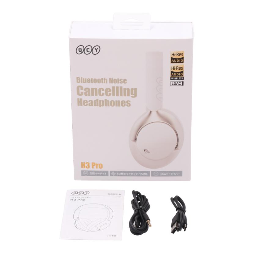 QCY Dongguan Hele Electronics /ハイレゾ対応ワイヤレスヘッドホン/H3 Pro//0SF04A24B000766/ABランク/62