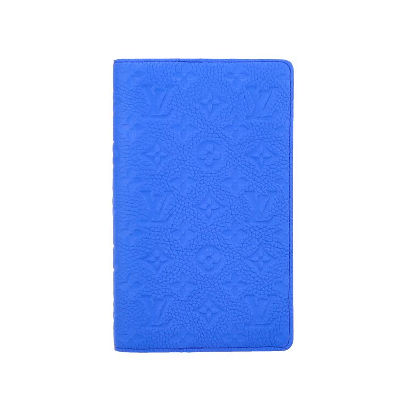 LOUIS　VUITTON ルイヴィトン/ノートブックカバーMM／エミリー／ブルー/GI1089//RFI*/SAランク/20