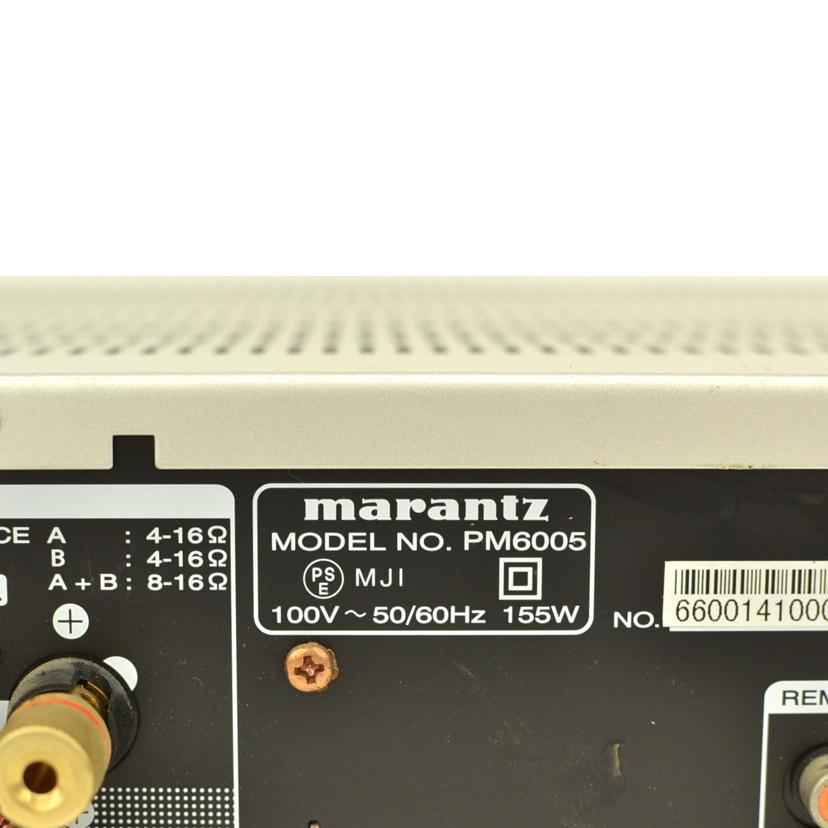 marantz マランツ/プリメインアンプ/PM6005//Bランク/75