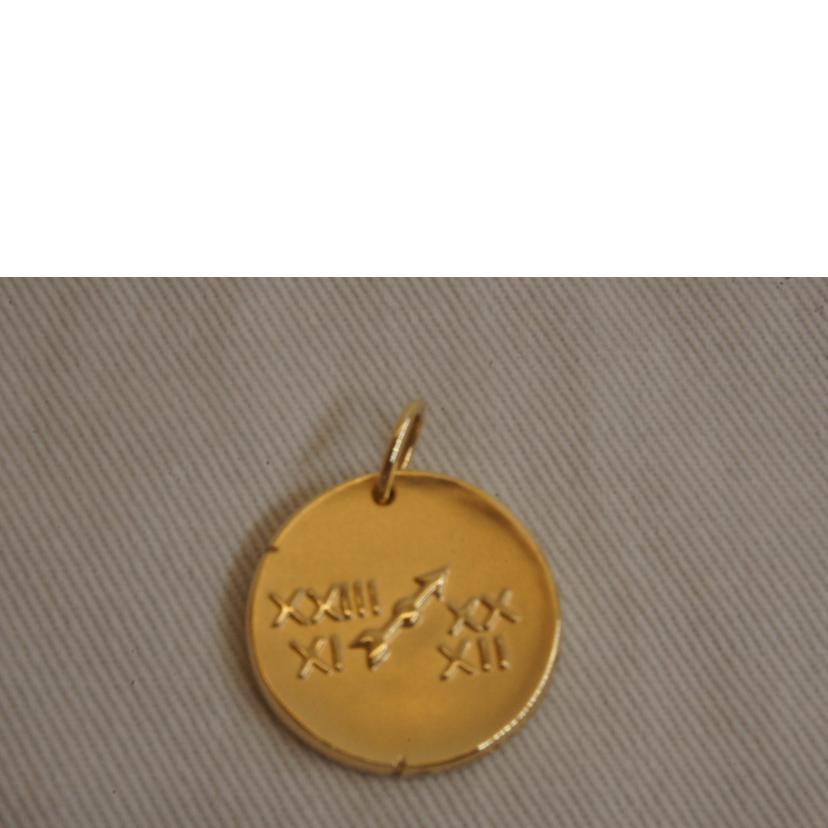 VanCleef＆Arpels ヴァンクリーフアーペル/K18YGゾディアックメダルサジタリィペンダントヘッド／射手座/VCARP7SP00//JF808681/Aランク/92