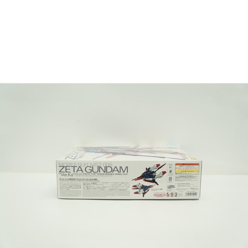 BANDAI バンダイ/MG　MSZ－006　ゼータガンダム　Ver．Ka/5064015//Sランク/19