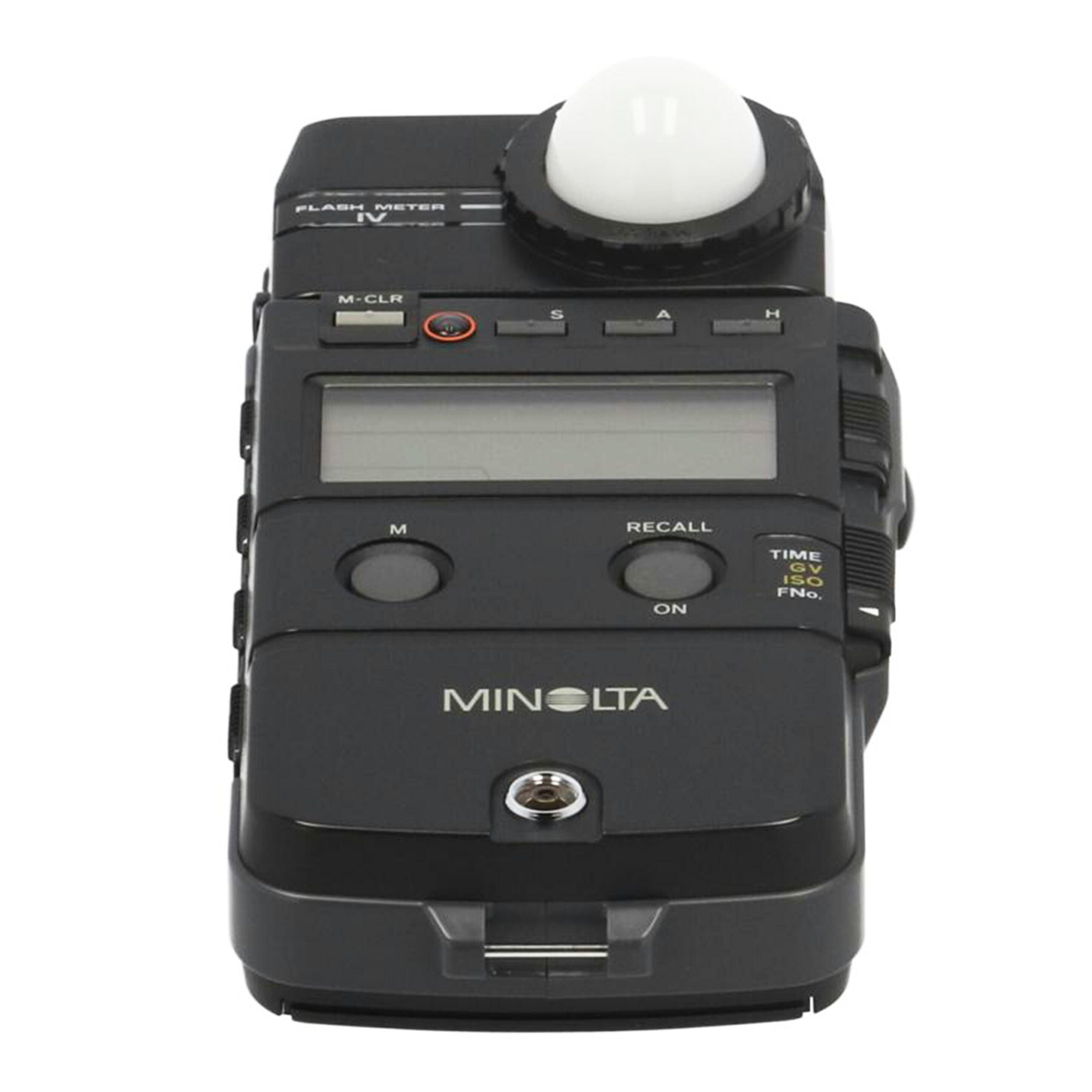 MINOLTA ミノルタ　/フラッシュメーター/FLASH METER IV//93001048/Bランク/05