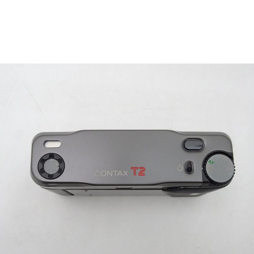 CONTAX コンタックス /高級コンパクトフィルムカメラ/CONTAX T2 ﾁﾀﾝﾌﾞﾗｯｸ//117341/ABランク/69