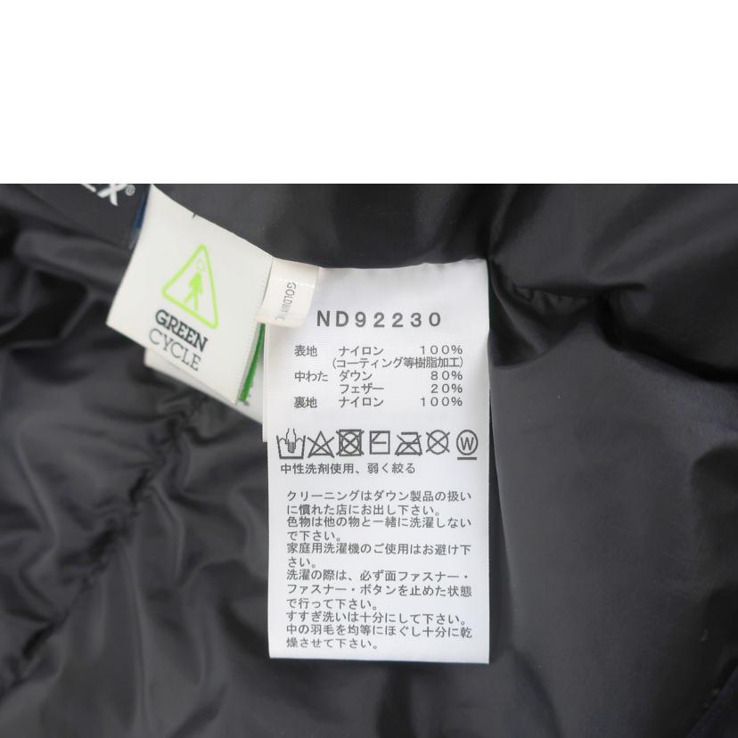 THE　NORTH　FACE ザノースフェイス/キャンプシエラ　ショート　ダウンジャケット　ダウンジャケット　Lサイズ　ブラック/ND92230//Bランク/65