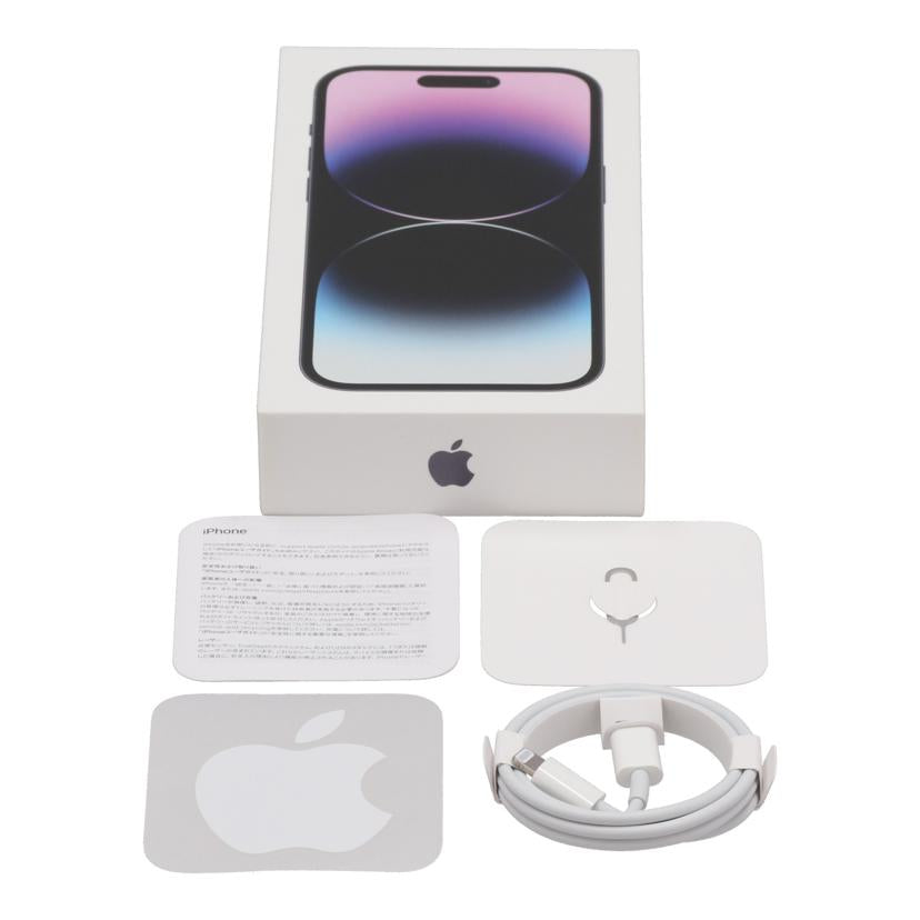 Apple SIMフリー アップル/iPhone14 Pro 128GB/MQ0F3J/A//MMVT9GQ142/ABランク/01