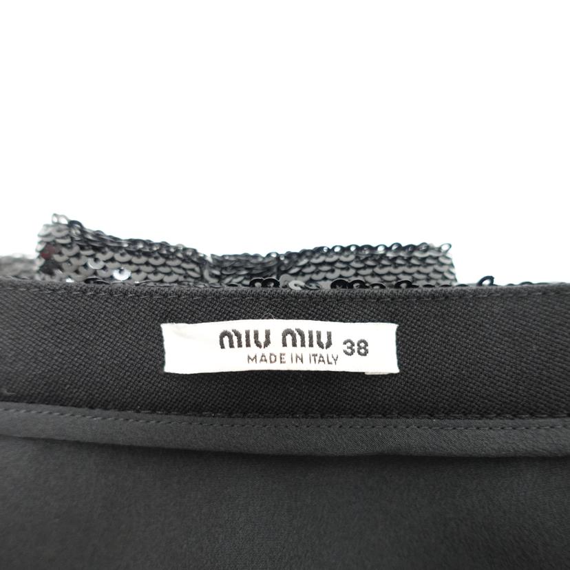 MIU MIU ミュウミュウ/◇スパンコール付スカート/38サイズ/MG1226 1SW1// /Bランク/88
