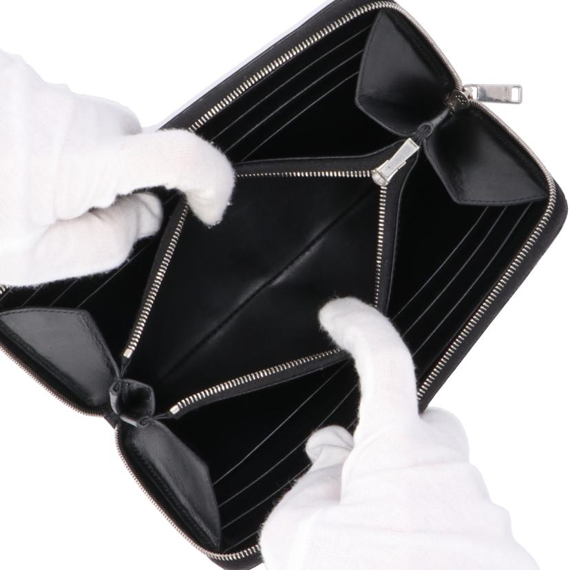 CELINE セリーヌ/ラージジップウォレット／ブラック//F･A*****/ABランク/18