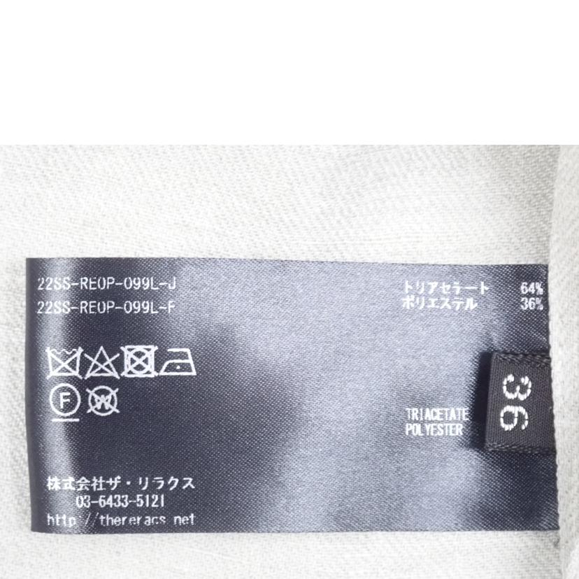 THE　RERACS リラクス/★THE　RERACS　マキシ丈半そでハイネックワンピース/22SS-RE0P-099L-J//36/Aランク/62