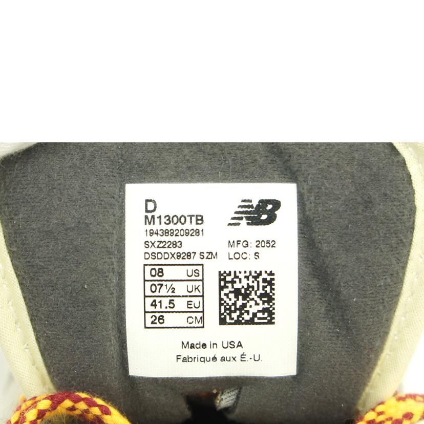 NB ニューバランス/1300／プレイドパック/M1300TB//ｻｲｽﾞ:26cm/Aランク/75