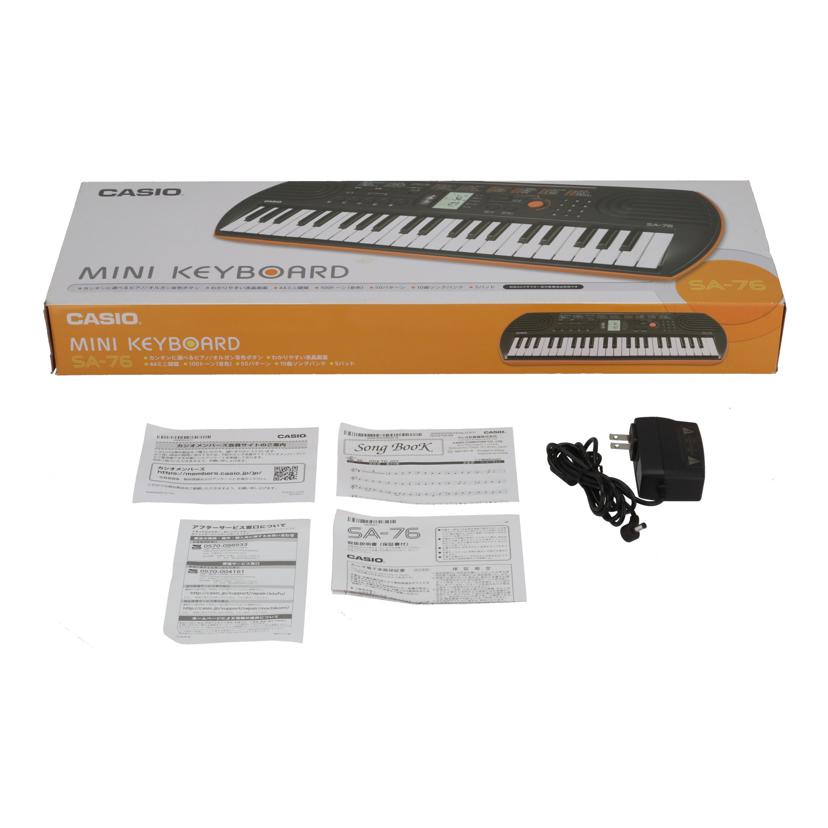 CASIO カシオ/ミニキーボード		/SA-76//818CAS179G93445/Bランク/01