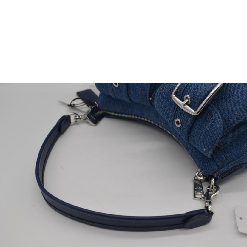 COACH コーチ　/アシュトンデニム2wayレザーショルダー/CAK44//M24**/Sランク/89