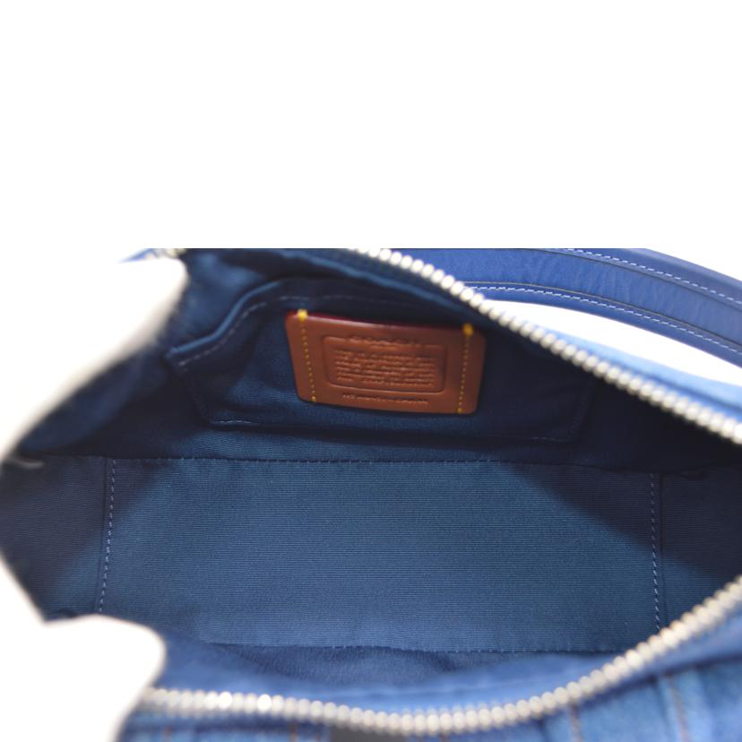 COACH コーチ　/アシュトンデニム2wayレザーショルダー/CAK44//M24**/Sランク/89
