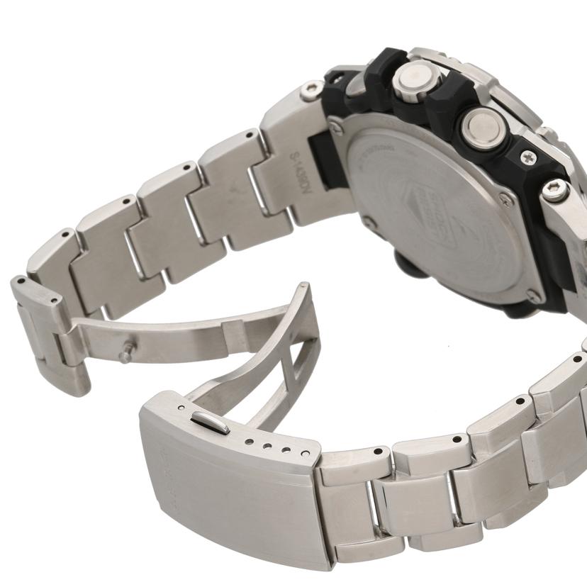CASIO カシオ/G－SHOCK/G－STEEL/アナデジ/タフソーラー/GST-B100-1AJF//97L***/Aランク/78