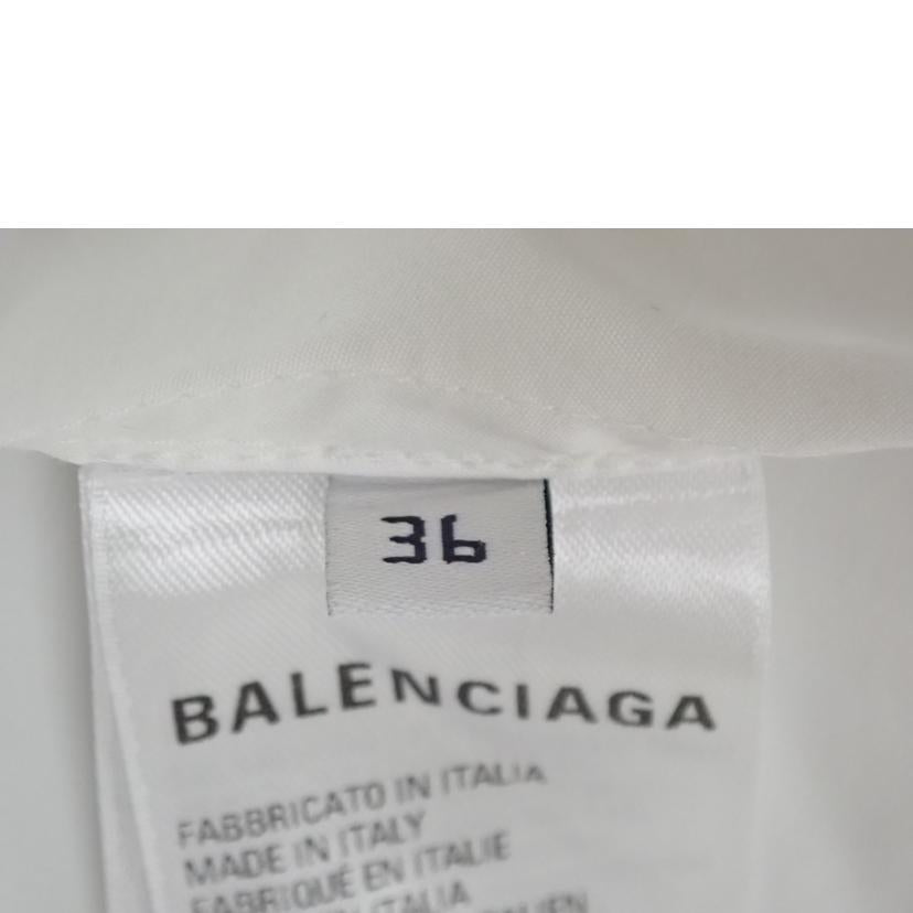 BALENCIAGA/◇バックロゴオーバーサイズシャツ/725395 TYB18//ｻｲｽ****/ABランク/62