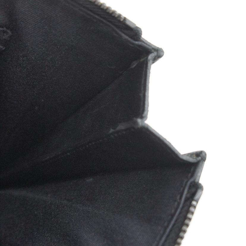 SAINT　LAURENT サンローラン/クロコ型押しレザークラッチバッグ／ブラック/453249//101*/ABランク/18