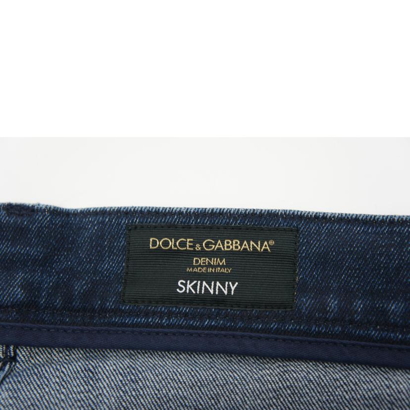 DOLCE＆GABBANA ドルチェ＆ガッバーナ/スキニーダメージ加工デニム//ABランク/67