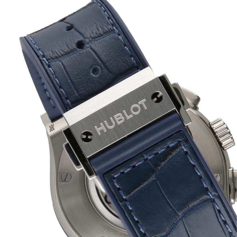 HUBLOT ウブロ/クラシックフュージョン・チタニウムブルー/メンズ/自動巻/541.NX.7170.LR//153****/SAランク/40