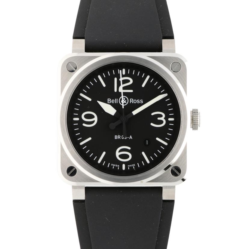 Bell ＆ Ross /Bell＆Ross ブラックスティール  / BR03A-BL-ST//SRB*****/Aランク/19