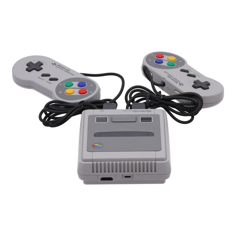 NINTENDO 任天堂 ニンテンドー　/クラシックミニ　スーパーファミコン　/CLV-S-SHVF//SJE103352006/Aランク/01