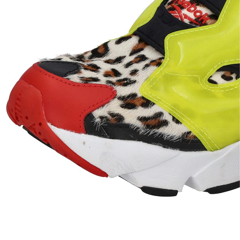Reebok リーボック/×atmos　インスタポンプフューリー　シトロンアニマル／レオパード/FZ4432//ABランク/05