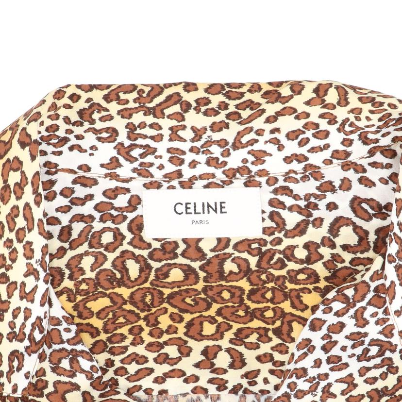 CELINE セリーヌ/◇レオパードレーヨンシャツ/2C946227U//ｻｲｽ****/Aランク/62