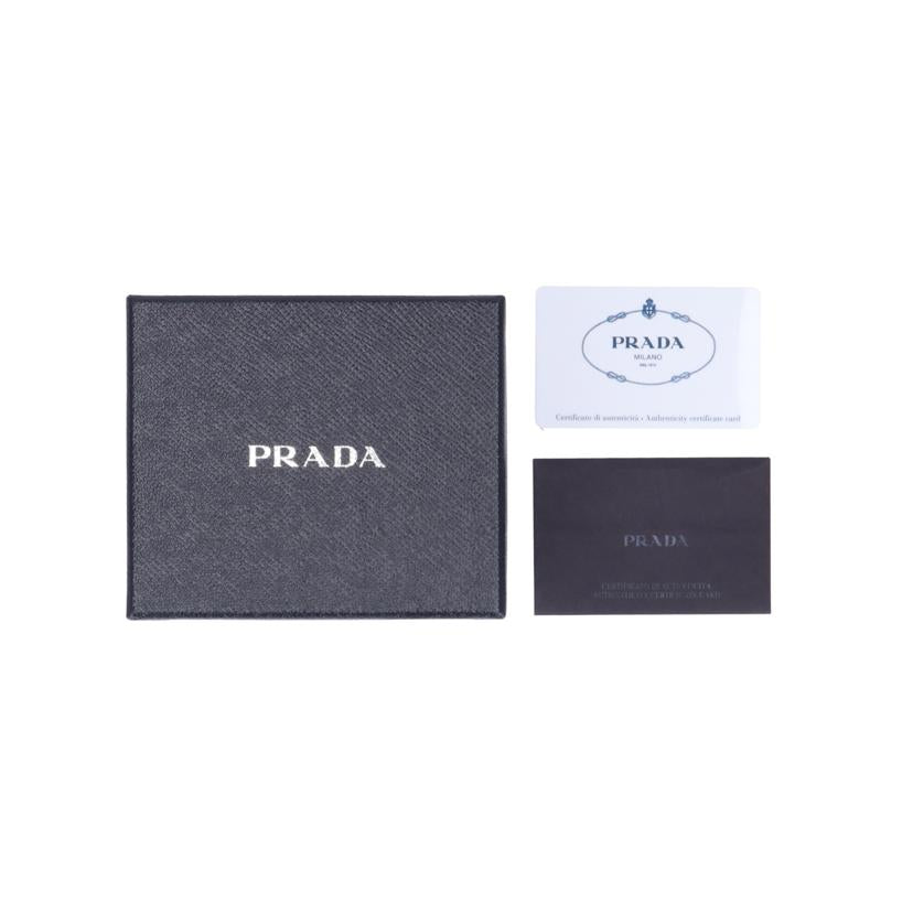 PRADA プラダ/Wホックコンパクトウォレット/1MH523//107*/Aランク/77