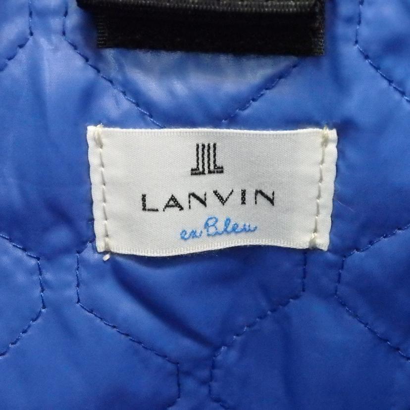 LANVIN　en　Blue ランバンオンブルー/レザーショルダーバッグ//Aランク/77