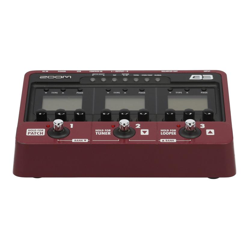 ZOOM ズーム　/ベース用マルチエフェクター/B3//B14041621/Bランク/67