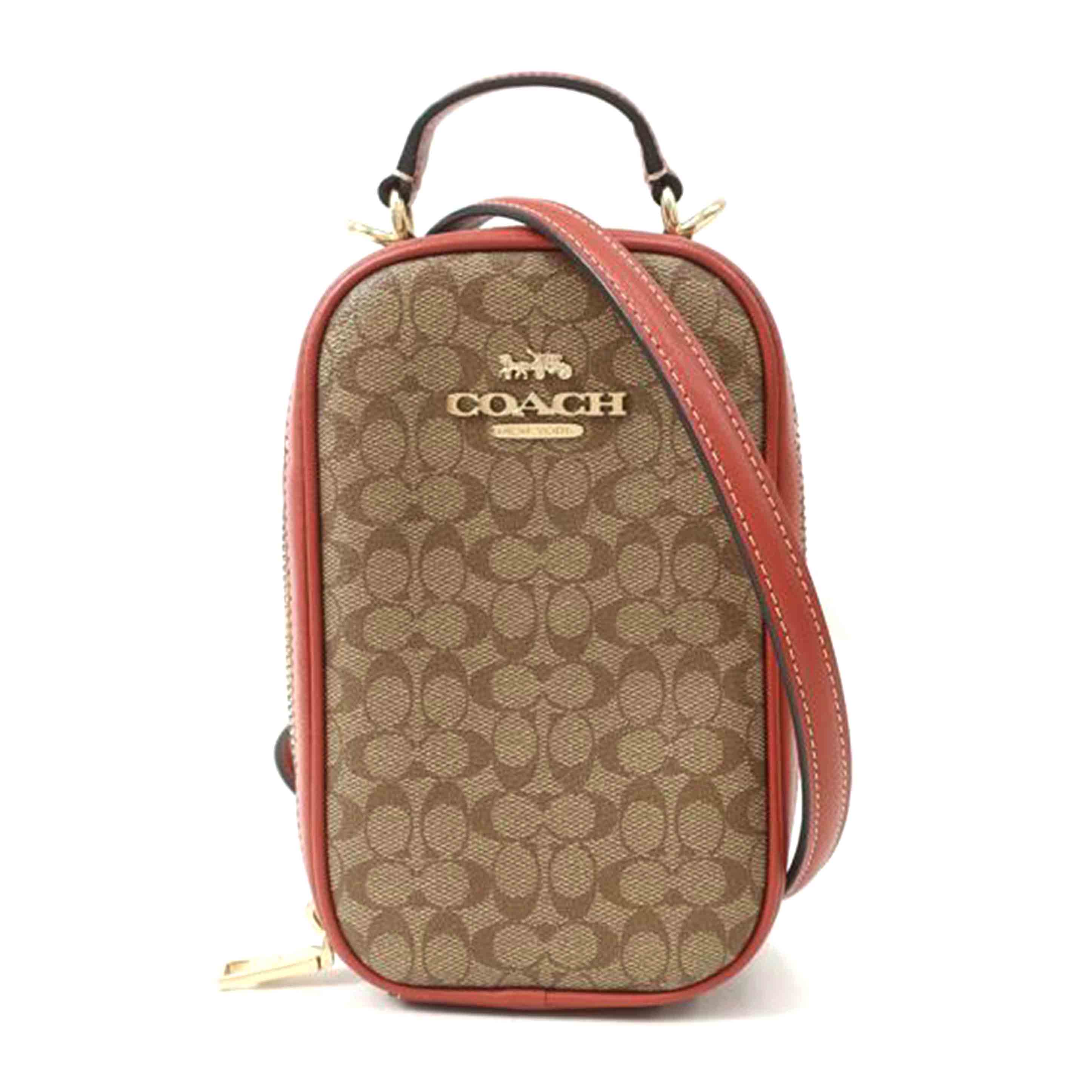 COACH コーチ/エヴァ フォーン クロスボディ ミニショルダーバッグ/CF368//Aランク/65
