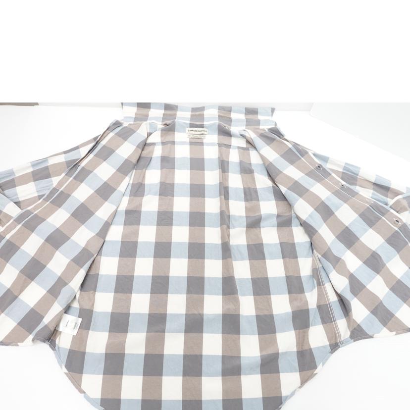 CAMISAS　MANOLO カミサスマノロ/シルク入りチェックシャツ//ABランク/88