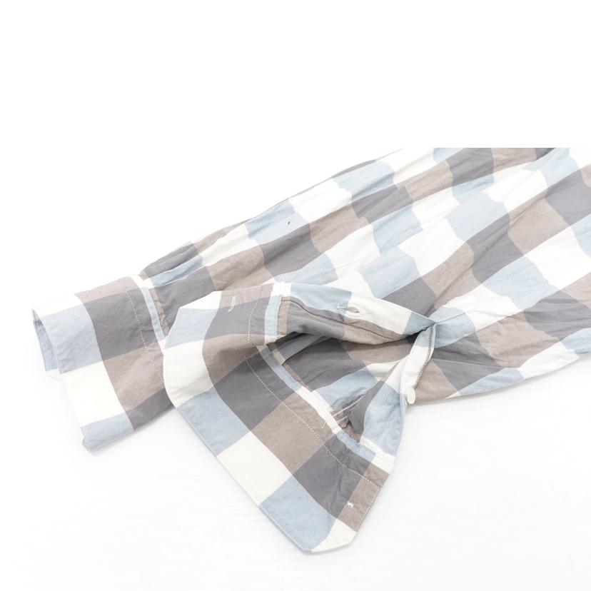 CAMISAS　MANOLO カミサスマノロ/シルク入りチェックシャツ//ABランク/88