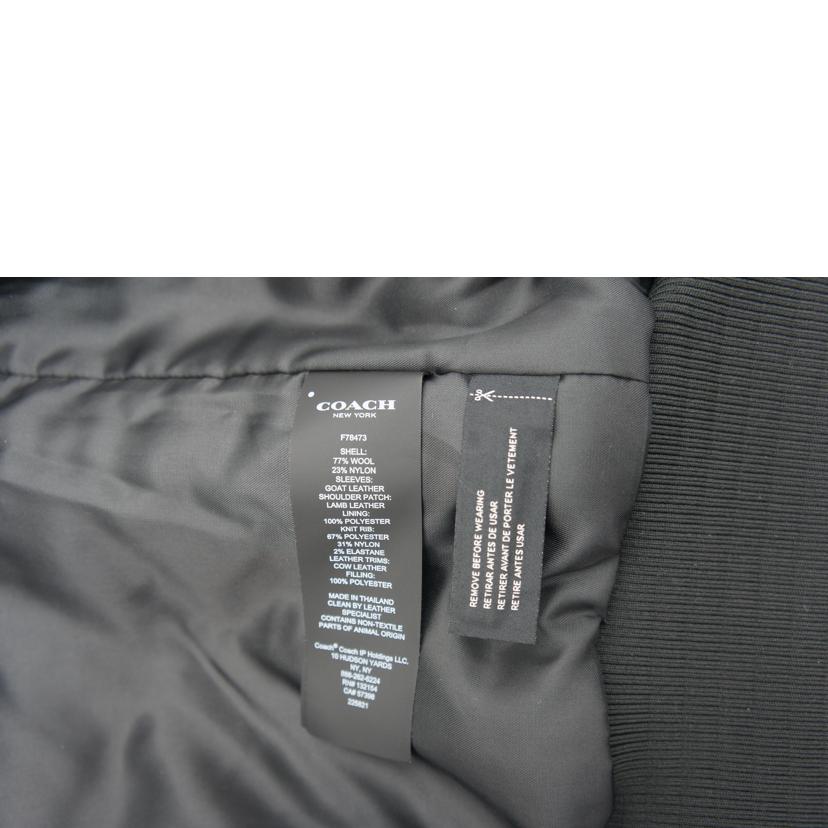 COACH コーチ/　ウールレザーシグネチャーブルゾン/F78473//SAランク/67