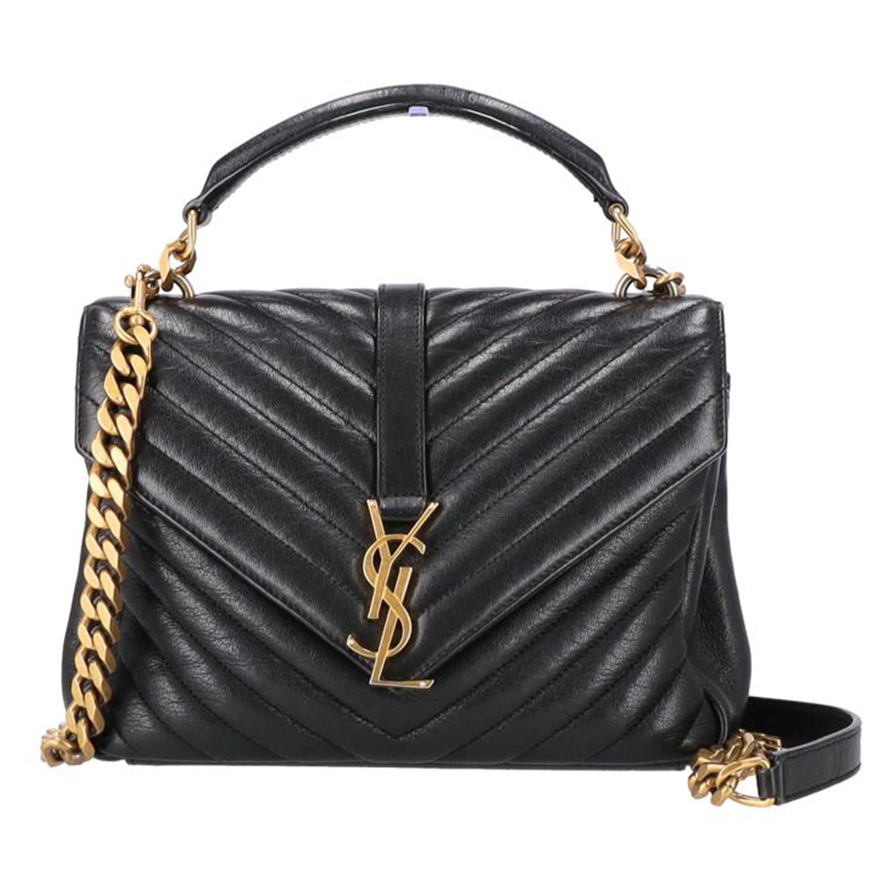 SAINT LAURENTバック￼ Saint Laurent Cassandre XXL envelope pouch on chain | Luisa World